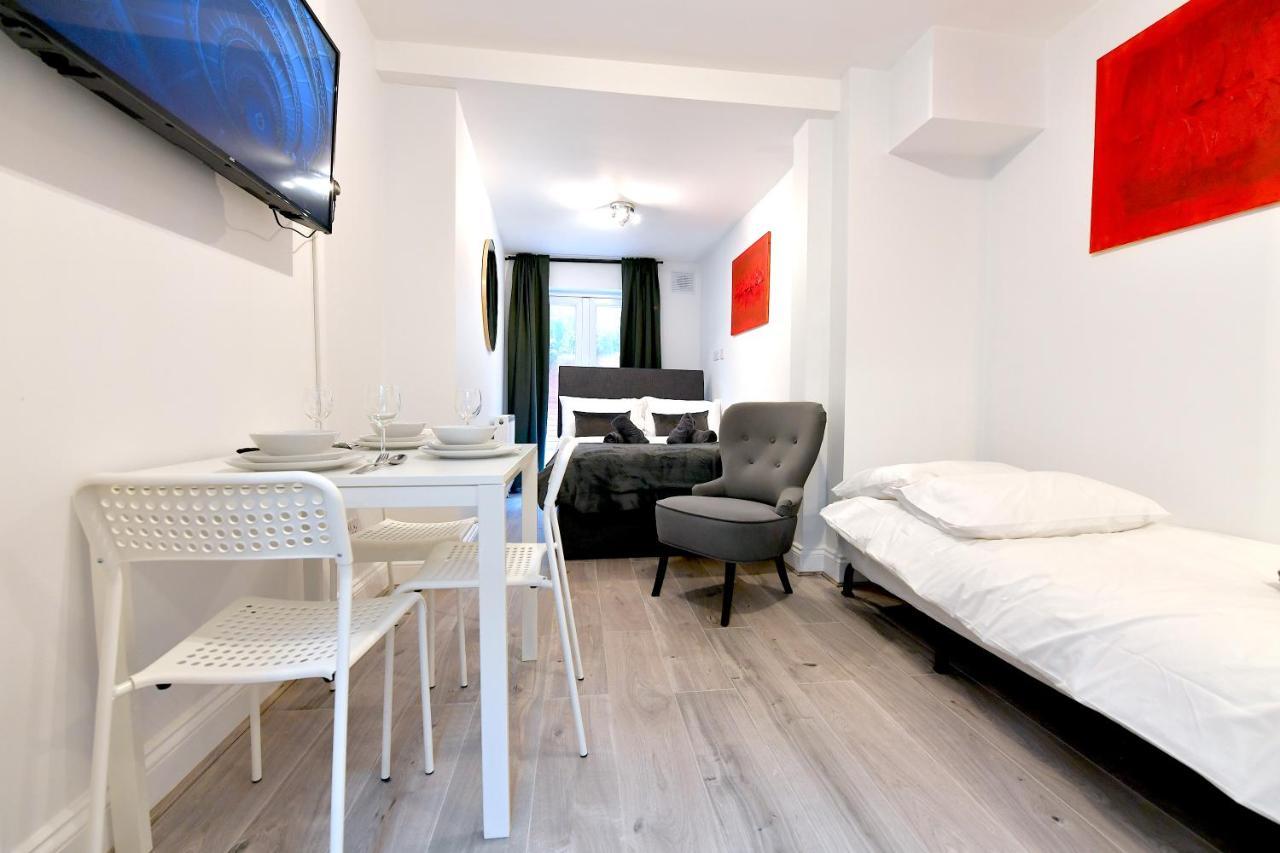 Central London Luxury Studios Fulham Close To Underground Newly Refurbished Exterior foto