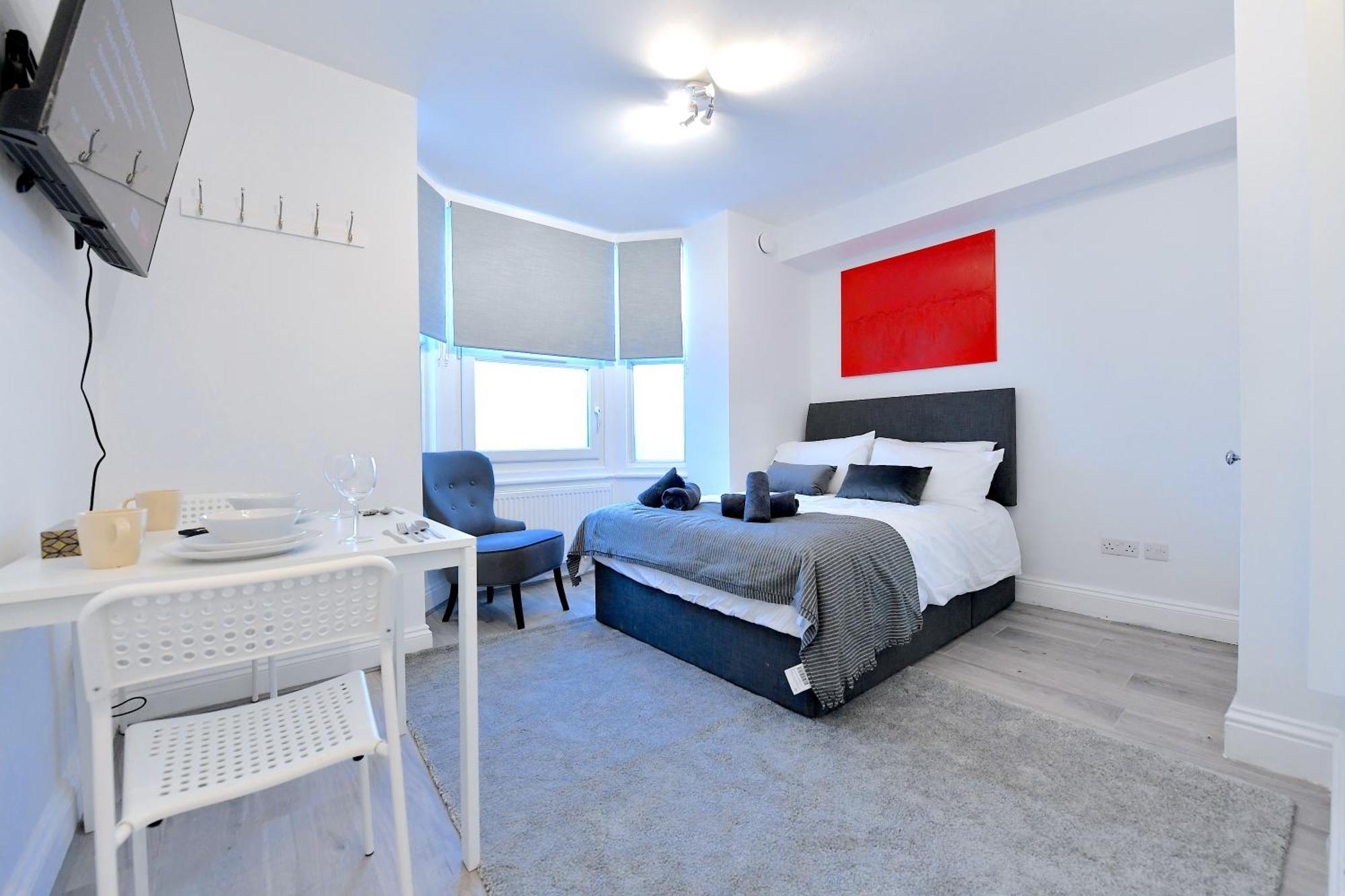 Central London Luxury Studios Fulham Close To Underground Newly Refurbished Exterior foto