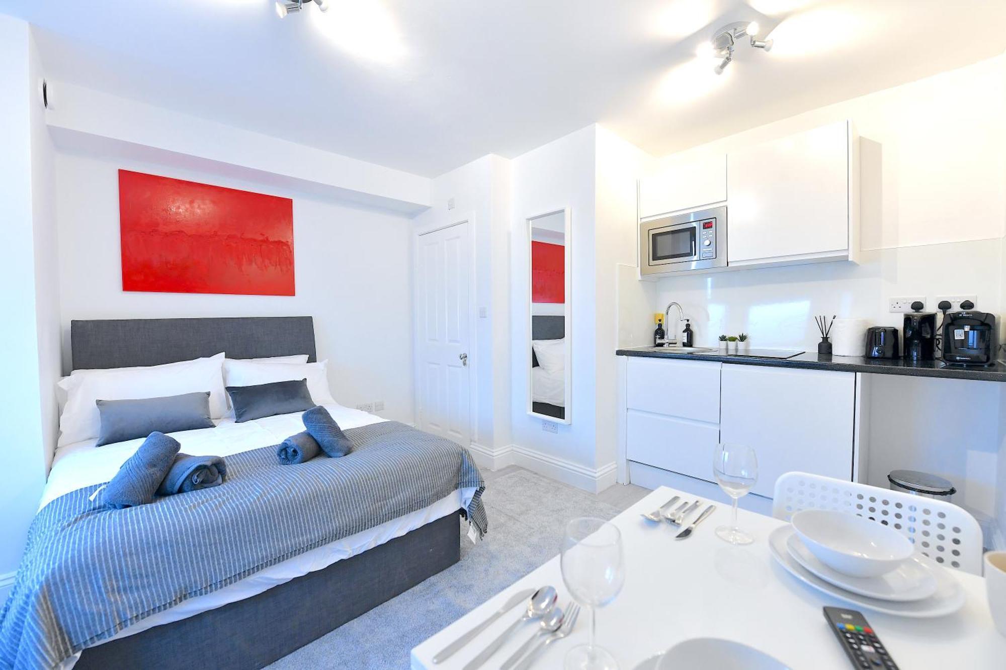 Central London Luxury Studios Fulham Close To Underground Newly Refurbished Exterior foto