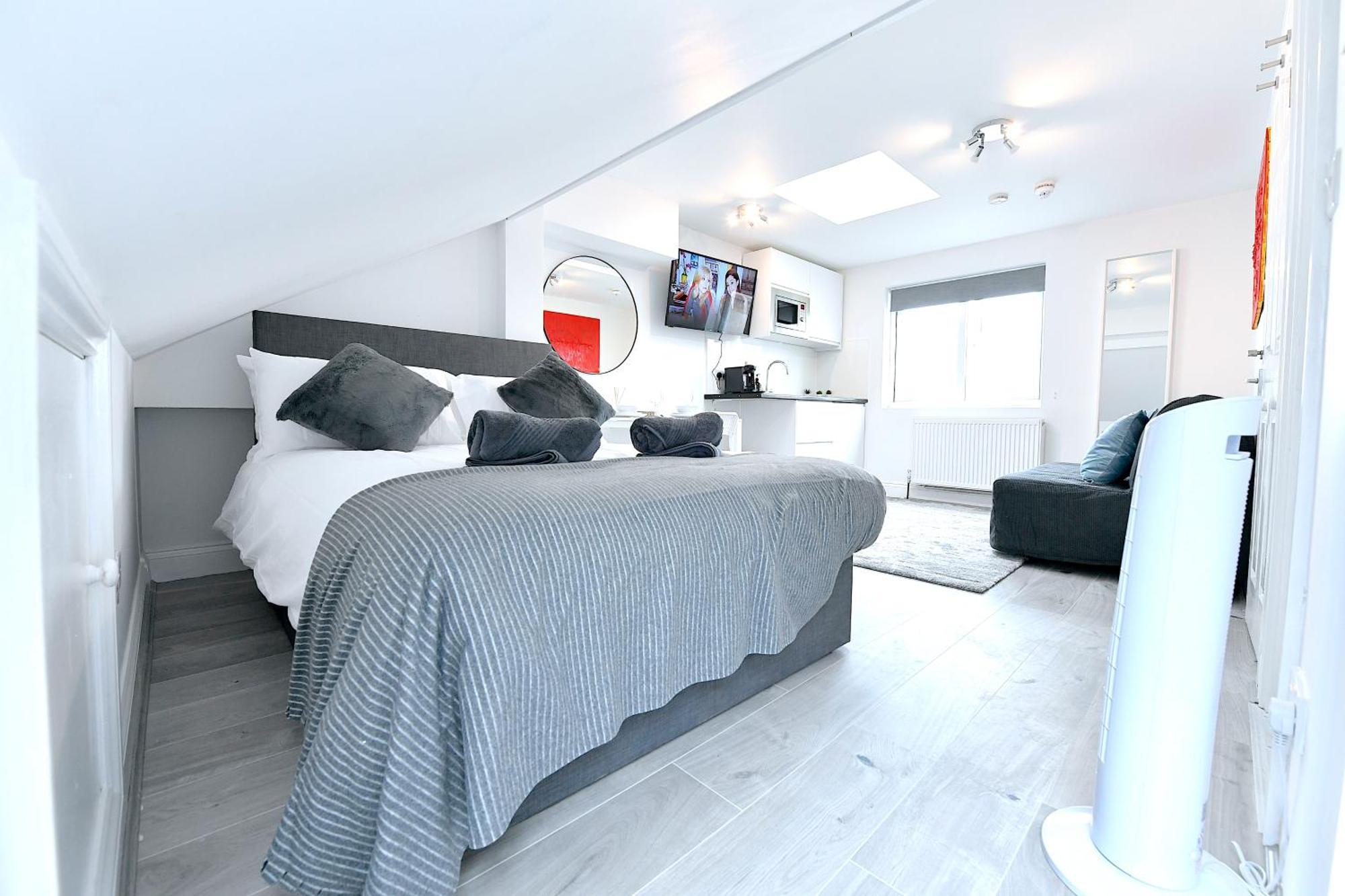 Central London Luxury Studios Fulham Close To Underground Newly Refurbished Exterior foto